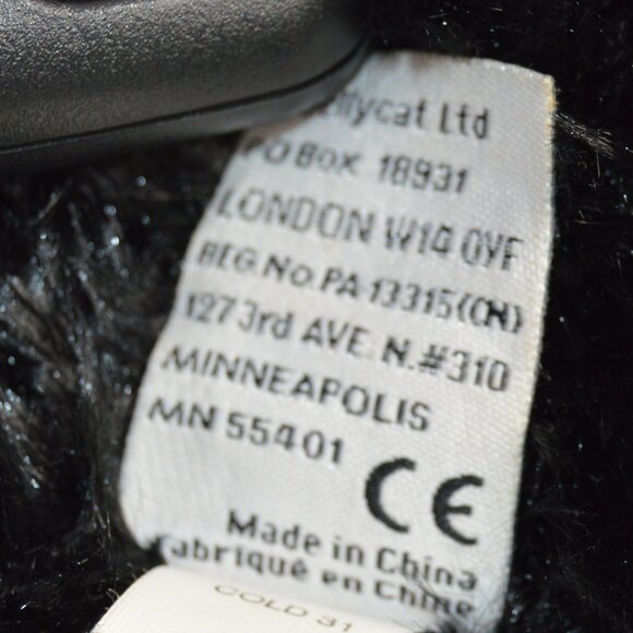 JELLYCAT RETIRED Black & White Pickles Cat with Long Tail 25in GUC READ  Has som - Picture 10 of 12